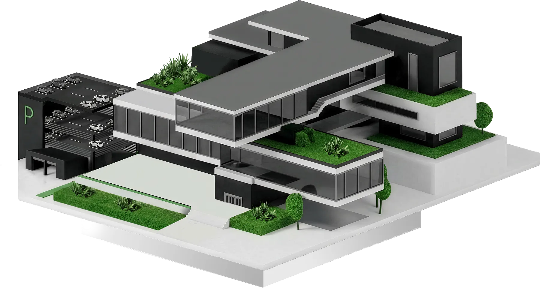 Equus building systems isometric diagram
